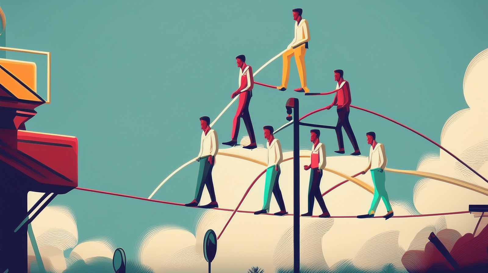 A scale balancing project tasks against available resources.