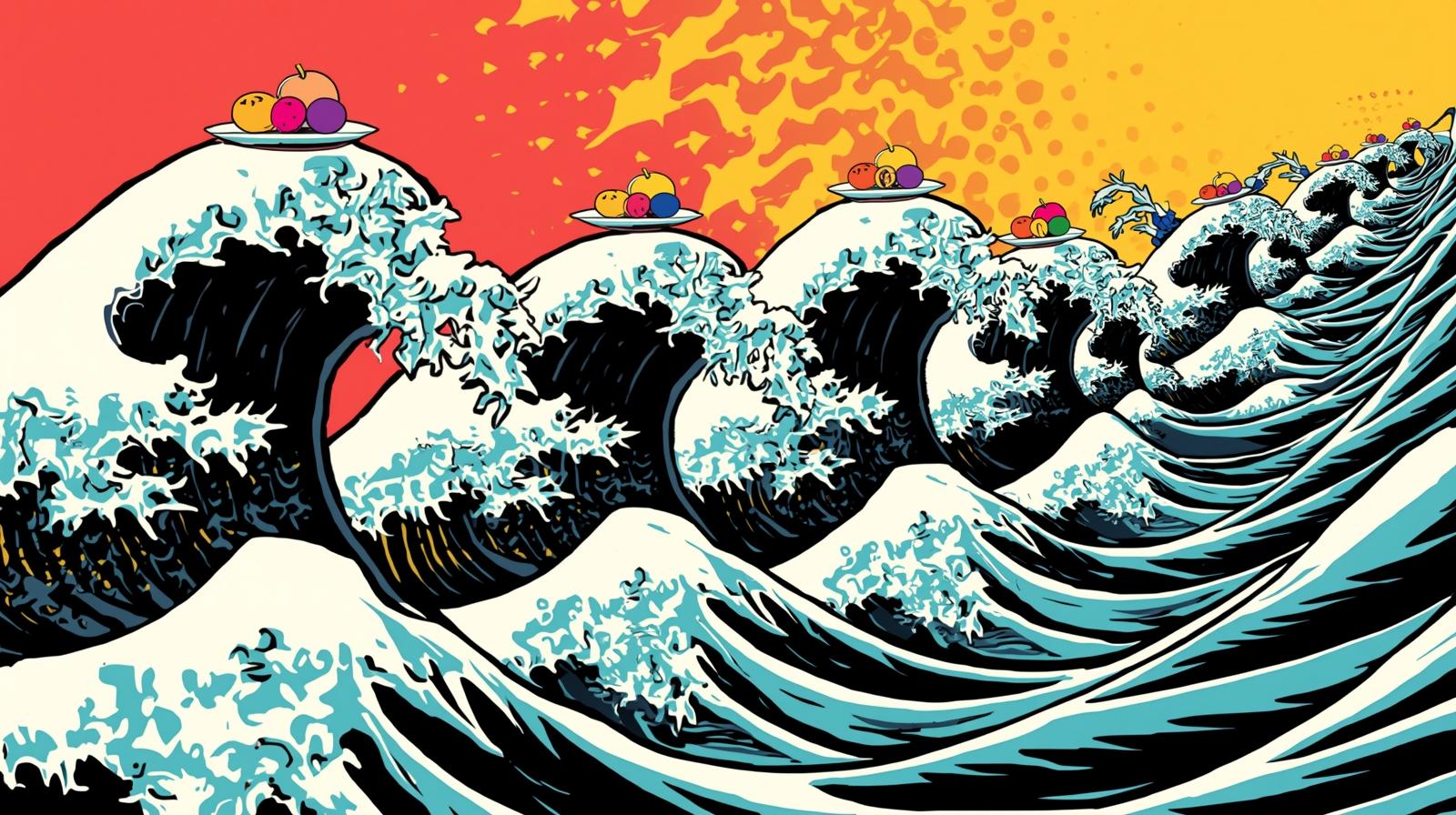 A cyclical arrow representing the connection between concepts.