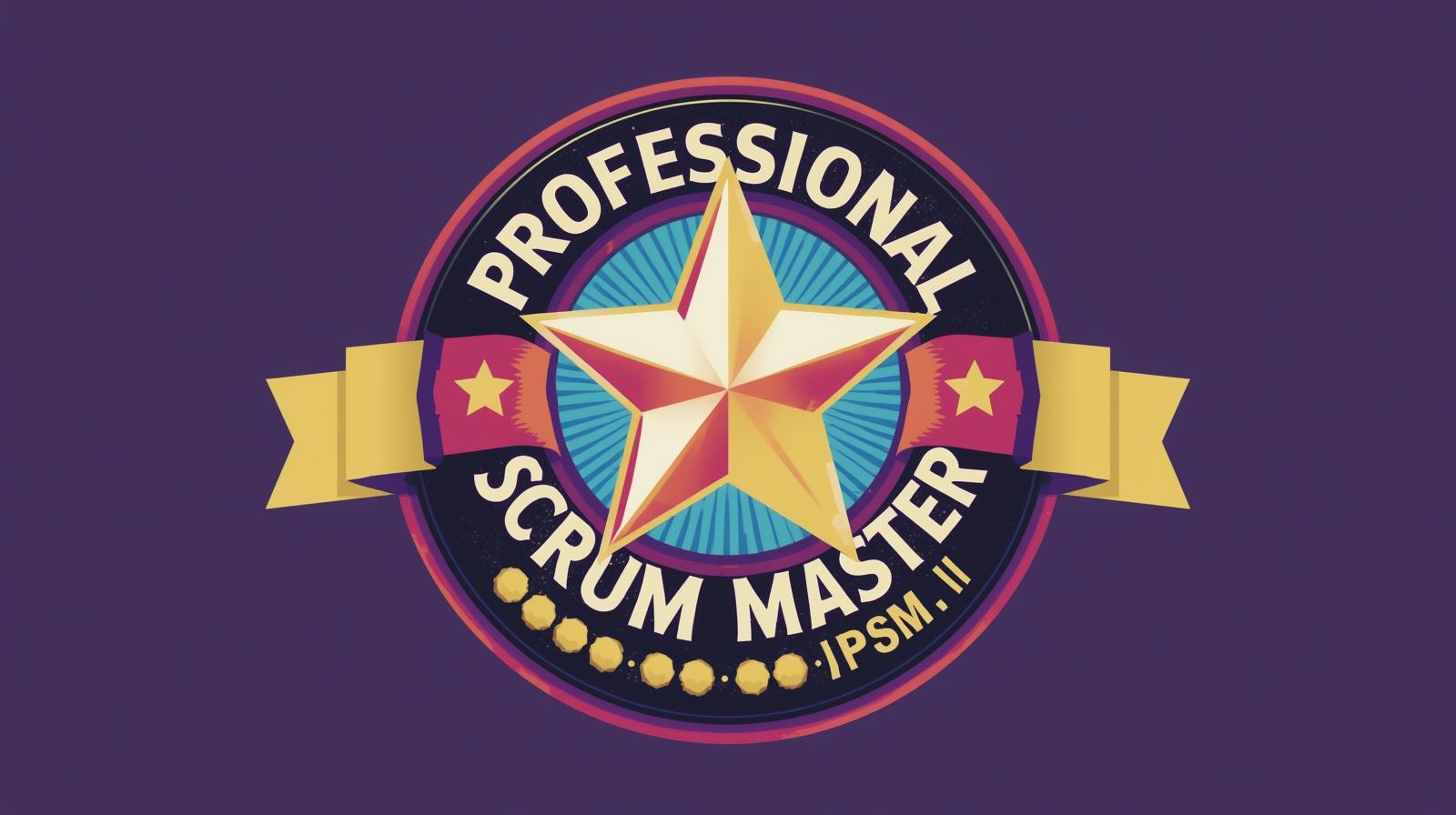 A Professional Scrum Master (PSM I) certification badge.